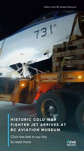 A Canadair Ltd. CF-104 Starfighter is the newest addition to the BC Aviation Museum’s hangar. The aircraft was then flown into storage at CFB Mountain View in June of 1983. It relocated to the Comox Military Museum in 1991, where it remained on display until being donated to the BC Aviation Museum. The Starfighter was the first aircraft to simultaneously hold world records for speed, altitude, and time-to-climb. It was widely touted as “a missile with a man in it”. Read more at the link in our b