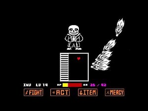 Undertale (gameplay) Sans戦-Genocideルート [勝利したとこだけ]