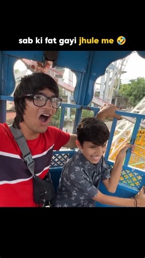 sourav dar gaya Jhule me 🤣 l sourav joshi vlogs l #shorts #youtubeshorts #souravjoshivlogs