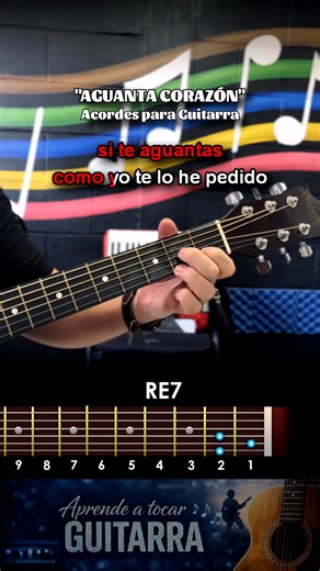 "Aguanta Corazon" Acordes Basicos en Guitarra P3 #acordes #guitarra #AguantaCorazon | Aprende a tocar Guitarra