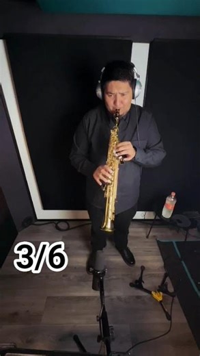 Fragmentos sobre un tema de jazz para saxofón soprano. 3/6 Realizado en Templo_Estudio. #saxophone