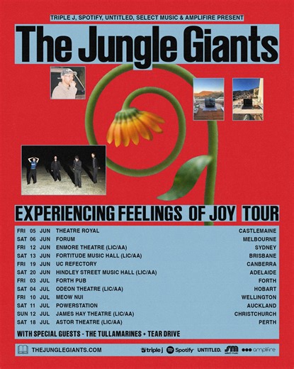The Jungle Giants. 12-shows across AU & NZ. This winter | The Partae