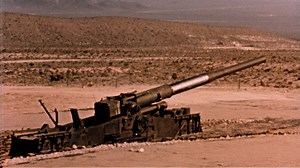 In 1953 the US fired a 15 kiloton Nuclear artillery shell.