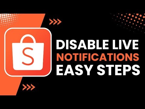 How to Disable Shopee Live Notifications !