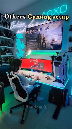 others gaming setup vs last ones 💀🖥️