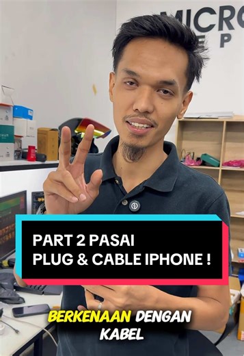 PART 2 BERKENAAN CABLE & KAPLA PLUG IPHONE . Mudah cerita , hampa pakai la apa brand pun , kalau jadi apa apa saya sentiasa membantu untuk repair okay . Ada apa apa soalan boleh terus ke bio . #aifix #fyp #iphone #repair #cablecharger