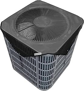 COVERTIFY Central Air Conditioner Covers for Outside 36'' X 36'', Mesh AC Covers for Outside Unit, Breathable AC Conditioning Condenser Compressor Cover - Top Universal Defener for All Season