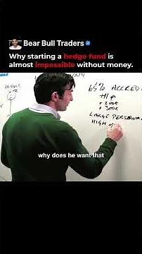 Why Almost Nobody Can Start a Hedge Fund