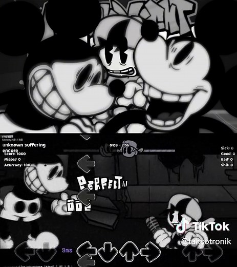 Friday Night Funkin vs Wednesday Infidelity | Mickey Mouse Mod