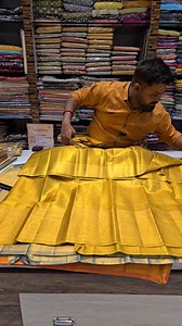 195K views · 1.4K reactions | Presenting tissue kanchipuram saree in a very soft and blended texture ... looks beautiful and perfect for wedding !!! | Banarasi Niketan | Facebook