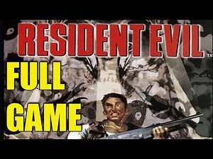 resident evil 1 full game walkthrough LONGPLAY PS1