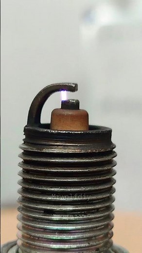 amazing diy spark plugs tester #automobile #experiment #motorcycle #sparkplug #repair