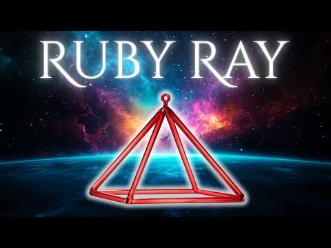 Ruby Ray Crystal Pyramid Sound Healing for Strength and Grounding