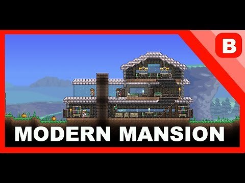 How to build a Modern House in Terraria