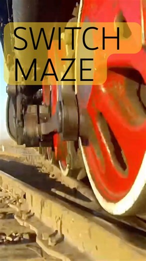 GoPro Cab View Through a Maze of Railway Switches🚂#railroad #train #railway #trainspotting #travel