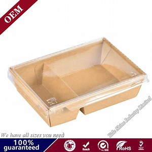 [Hot Item] Biodegradable Kraft Food Paper Packaging Lunch Box