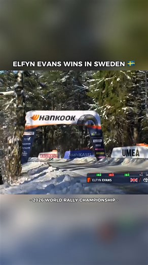 Ice-cold roads. Red-hot performance. Elfyn Evans and Scott Martin delivered a masterclass in precision and consistency, powering their way to their first win of the season — and a third career victory at Rally Sweden. Watch more WRC action on RACER Network or stream it anytime on the RACER app. | RACER Network