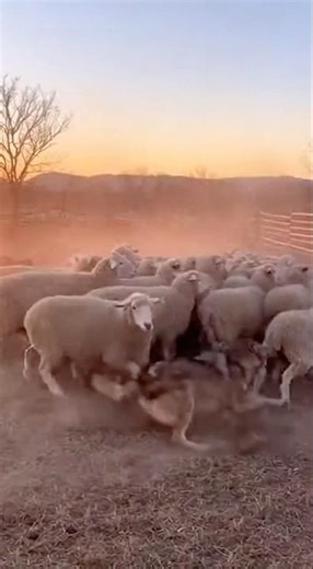 Wolf vs Sheep – Harsh Reality of the Wild 🐺🐑#animals #wildlife #animalfight