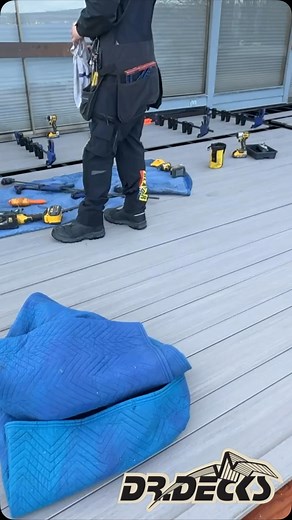 Jason Russell | Are you ready? We’re installing @timbertech #azek multiwidth boards in an alternating pattern. The color is #coastline. The fasteners are... | Instagram