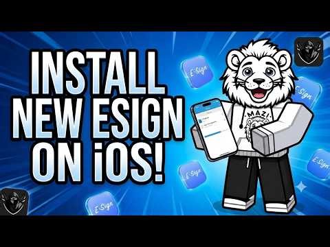 LATEST Esign Method for iOS! | Install IPA Files on iPhone & iPad without PC & jailbreak no revoke!