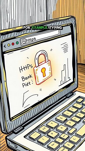 HTTP vs HTTPS: The Secret Behind Safe Browsing! #facts #internet #InternetSecurity #techexplained