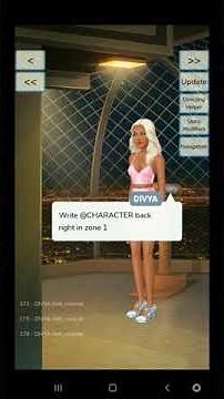 Character Placement and Character Face Directions For Episode Stories