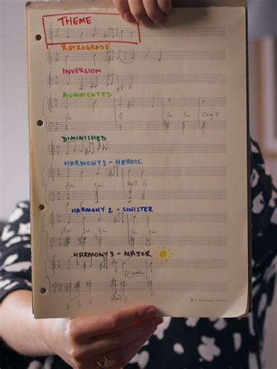 Essential Composing Cheat Sheet for Film Music