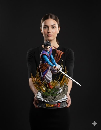 Mystic Gohan DBZ STL File | 3D Printable Model | Martial Arts | Dragon Ball Inspired | Modular Anime Figure | Instant Digital Download - Etsy Canada