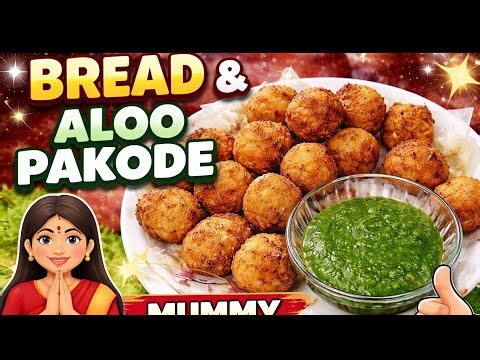 क्रंची ब्रेड आलू के स्वादिष्ट पकोड़े || Amita Crezy Kitchen ||