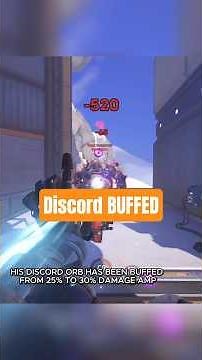 They really buffed Discord Orb this patch (MID-SEASON 20 for Overwatch 2)