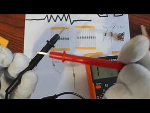 PASÓ A PASO Medir Resistencia con Multímetro digital Fácil Y Sencillo