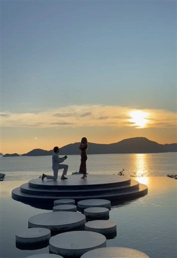 Romantic Engagement Proposal on the Beach in Thailand