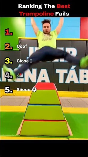 Ranking The Best Trampoline Fails