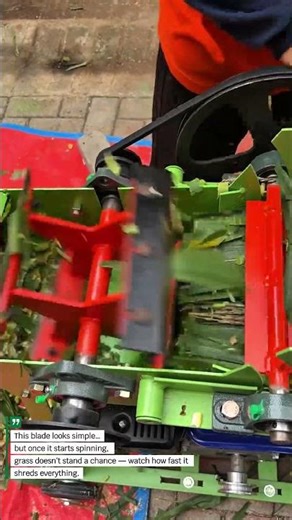 This Grass Chopper Blade Is Insane 😳🌿