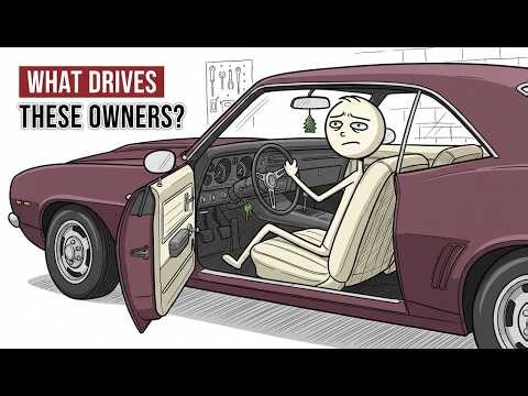 The Psychology of People Who Drive Old American Muscle Cars