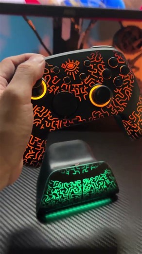 An ultra-cool Switch controller!! Video footage from