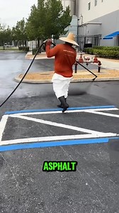 A very common asphalt surface maintenance process is called sealing. | Woodform Crafts