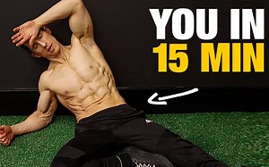 【Jeff】15分钟居家燃脂训练（不需要任何器械！）