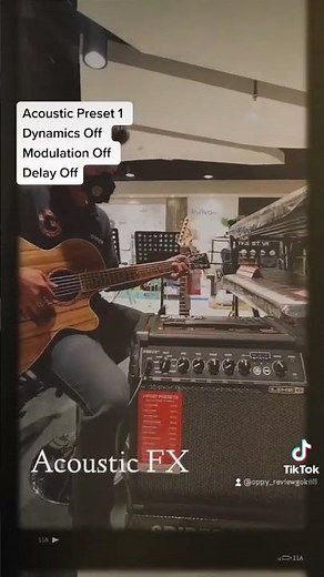 Cek Sound Amplifier LINE 6 SPIDER V 20 || Acoustic Preset