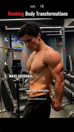 Ranking 5 Insane Fitness Transformations ⚡#gymlifestyle #fitness #transformation