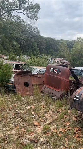 JuryRiggedAuto on Instagram: "Seriously debating on savings this one #restoration #mechanic #abonded #restore #junk #old #dump #willitrun #junkyard"