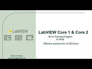 LabVIEW Core 1 and 2 | 30 Hr. Training Program |#education #training