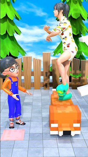 PoI-pOi-PoI-pOi-PoI-pOi-Po-Pi / CAR in Scary Teacher 3D #scaryteacher #shorts