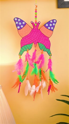 DIY Owl & Butterfly Dream Catchers! 🦋🦉 ✨ Easy Room Decor Craft Idea