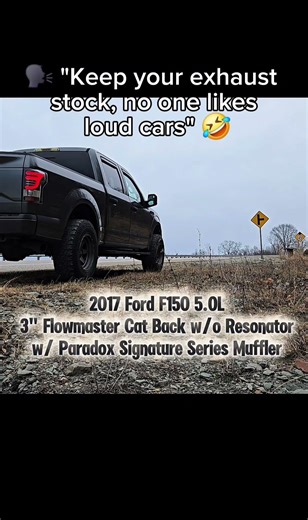 A Quick Rev #F150 #Coyote #revyourengines #exhaustsound #Exhaust #ParadoxPerformance #Flowmaster