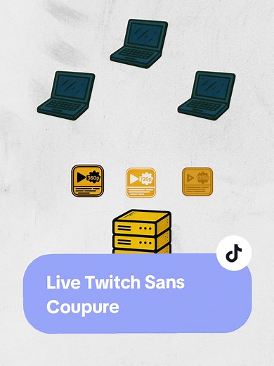 📡 Tu regardes un live sur Twitch ? Ce que tu vois est le résultat d’un enchaînement de technologies : UDP, encodage, transcodage, buffering… Grâce à ça, le stream reste fluide, même quand ta connexion faiblit ! 👇 Tu veux comprendre comment Twitch fait ça en temps réel ? Cette vidéo est pour toi. 🎮💻 #twitch #livestreaming #streamtech #udp #buffering #transcodage #obsstudio #techpourtoi #backenddev #applisexpliquees #devlife #foryou #tiktoktech #educationnumerique #programmation #codetok #late