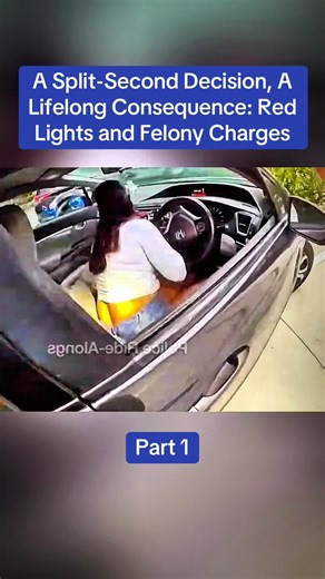 A Split-Second Decision, A Lifelong Consequence: Red Lights and Felony Charges #cops #police #trending #viral #fyp