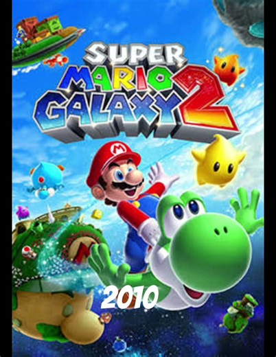 Mario games through the years