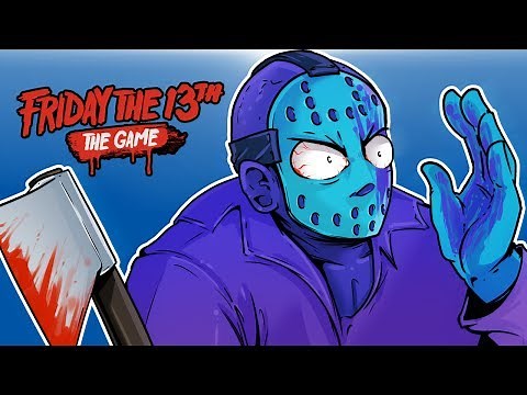 Friday The 13th - DLC RETRO JASON!!! (WHO PAINTED ME PURPLE?!!)
