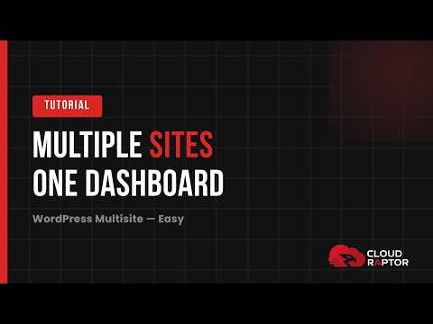 WordPress Multisite Explained (Manage Multiple Sites from One Dashboard 🚀)